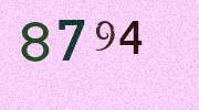Visual Confirmation Security Code