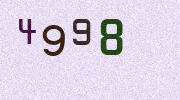Visual Confirmation Security Code