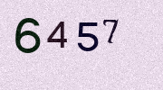 Visual Confirmation Security Code