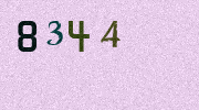 Visual Confirmation Security Code