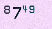 Visual Confirmation Security Code