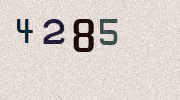 Visual Confirmation Security Code