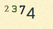 Visual Confirmation Security Code
