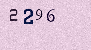 Visual Confirmation Security Code