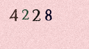 Visual Confirmation Security Code