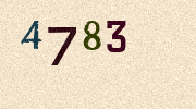 Visual Confirmation Security Code