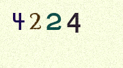 Visual Confirmation Security Code