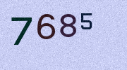 Visual Confirmation Security Code