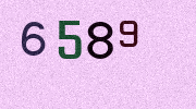 Visual Confirmation Security Code
