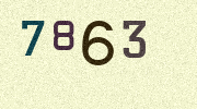 Visual Confirmation Security Code