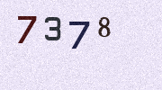 Visual Confirmation Security Code