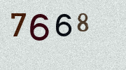 Visual Confirmation Security Code