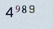 Visual Confirmation Security Code