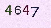 Visual Confirmation Security Code