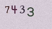 Visual Confirmation Security Code