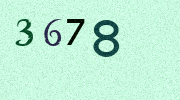 Visual Confirmation Security Code