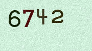 Visual Confirmation Security Code