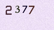 Visual Confirmation Security Code