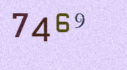 Visual Confirmation Security Code