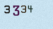 Visual Confirmation Security Code
