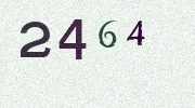 Visual Confirmation Security Code
