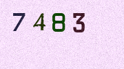 Visual Confirmation Security Code