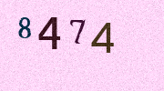 Visual Confirmation Security Code