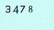 Visual Confirmation Security Code