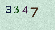 Visual Confirmation Security Code