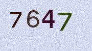 Visual Confirmation Security Code