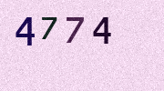 Visual Confirmation Security Code