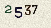 Visual Confirmation Security Code