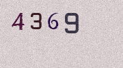 Visual Confirmation Security Code