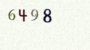 Visual Confirmation Security Code