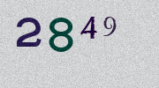 Visual Confirmation Security Code