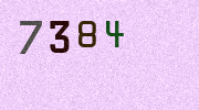 Visual Confirmation Security Code