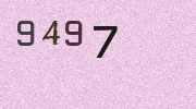 Visual Confirmation Security Code