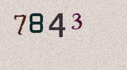 Visual Confirmation Security Code