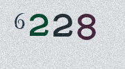 Visual Confirmation Security Code