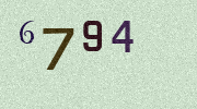 Visual Confirmation Security Code