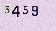 Visual Confirmation Security Code