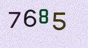 Visual Confirmation Security Code