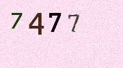 Visual Confirmation Security Code