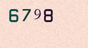 Visual Confirmation Security Code