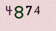 Visual Confirmation Security Code