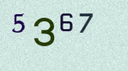 Visual Confirmation Security Code