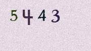 Visual Confirmation Security Code