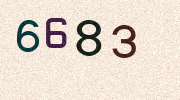 Visual Confirmation Security Code