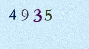 Visual Confirmation Security Code