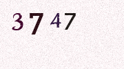 Visual Confirmation Security Code